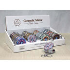 Taşlı El Aynası Anahtarlık