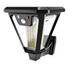 HS-V83 SOLAR SENSÖRLÜ 100 SMD LEDLİ 3 MODLU BAHÇE VE DUVAR LAMBASI (4457)