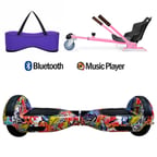 Citymate Elektrikli Kaykay Hoverboard Akıllı Denge 6.5 Inch + HoverKart + Çanta EXTREM PAKET D011