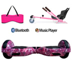 Citymate Elektrikli Kaykay Hoverboard Akıllı Denge 6.5 Inch + HoverKart + Çanta EXTREM PAKET D13
