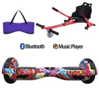 Citymate Elektrikli Kaykay Hoverboard Akıllı Denge 6.5 Inch + HoverKart + Çanta EXTREM PAKET D16