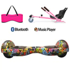 Citymate Elektrikli Kaykay Hoverboard Akıllı Denge 6.5 Inch + HoverKart + Çanta EXTREM PAKET D22