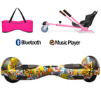 Citymate Elektrikli Kaykay Hoverboard Akıllı Denge 6.5 Inch + HoverKart + Çanta EXTREM PAKET D25