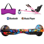 Citymate Elektrikli Kaykay Hoverboard Akıllı Denge 6.5 Inch + HoverKart + Çanta EXTREM PAKET D026