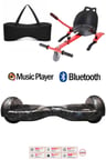 Citymate Elektrikli Kaykay Hoverboard Akıllı Denge 6.5 Inch + HoverKart + Çanta EXTREM PAKET D27