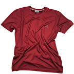 FUBA ERKEK 0 YAKA TİŞÖRT BORDO