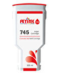 Feyink® HP 745 Chromatic Red (CR) Orijinal Mürekkep Dolumlu Feyink Kartuş 300 ml Kromatik Kırmızı