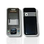 Samsung F250 Kasa Samsung Galaxy F250 Uyumlu Gri Renk Orta Kasa Ön Arka Kapak Tuş Takımı 