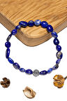 Sertifikalı Amorf Kesim Aaa+ Lapis Lazuli Taşı Bileklik - Afganistan