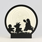 Anime Siluet Tasarımlı Led Masa Laması Dekoratif Işık