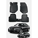 BMW 2 Serisi 2013–2020 F22/F23 Araca Özel 3D Havuzlu Paspas
