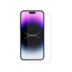 Forzacase iPhone 14 Pro ile uyumlu Temperli Kırılmaz Cam Ekran Koruyucu - FC002