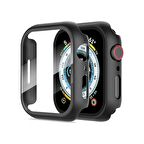 Forzacase Apple Watch 41mm Uyumlu Önü Kapalı Ekran Korumalı Sert Rubber Kılıf - FC015