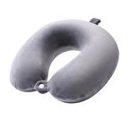 Forzacase Pamuklu Ortopedik Seyahat Yastığı Araç Uçak Yolculuk Boyun Yastığı - FC1004