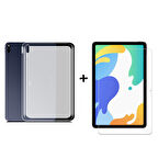 Forzacase Huawei Matepad 10.4 için Silikon Kılıf + Temperli Cam Ekran Koruyucu   - FC013