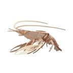 Forzacase 3 Boyutlu Ahşap Mekanik Istakoz 3D Bulmaca Puzzle Yapboz 45 Parça - FC334