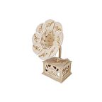Forzacase 3 Boyutlu Ahşap Mekanik Gramofon 3D Bulmaca Puzzle Yapboz 43 Parça - FC334