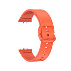 Forzacase Samsung Galaxy Fit 3 için Tokalı Silikon Kordon Kayış - FC440