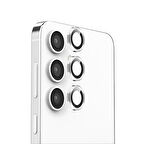 Forzacase Samsung Galaxy S25 ile uyumlu Kamera Camı Lens Koruyucu Halka Seti - FC381