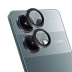 Forzacase Xiaomi Redmi Note 13 Pro 5G ile uyumlu Kamera Camı Lens Koruyucu Halka Seti - FC381