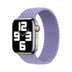 Forzacase Apple Watch SE 40mm için Hasır Örgü Solo Loop Kordon Kayış - FC401