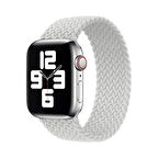 Forzacase Apple Watch 10 42mm ile uyumlu Hasır Örgü Solo Loop Kordon Kayış - FC401