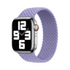 Forzacase Apple Watch 11 42mm ile Uyumlu Hasır Örgü Solo Loop Kordon Kayış - FC401