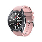 Forzacase Samsung Galaxy Gear S3 / Classic / Frontier için Tokalı Silikon Kordon Kayış - FC536