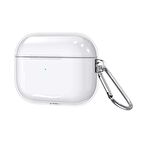 Forzacase Airpods 1-2 uyumlu Şeffaf Anahtar Askılıklı Bluetooth Kulaklık Kılıfı - FC567