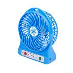 Forzacase Şarjlı Taşınabilir Portatif Katlanabilir 3 Hız Modu Fan Ayarlı El ve Masa Vantilatörü  - FC572
