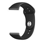 Forzacase Huawei Watch GT3 Pro 43mm ile uyumlu Yumuşak Jel Şık Silikon Kordon Kayış - FC876