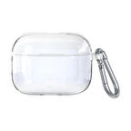 Forzacase Huawei Freebuds Se 4 ile uyumlu Şeffaf Anahtar Askılıklı Bluetooth Kulaklık Kılıfı - FC927