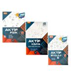 Aktif Öğrenme AYT Fizik Kimya ve Biyoloji 0 dan Başlayanlara Seti 3 Kitap