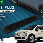S-Dizayn Fiat 500X S-Plus Siyah Yan Basamak 173 Cm 2014 Üzeri A+ Kalite