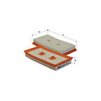 Fıl Hp2241 Hava Filtresi Golf V Bora II Jetta III Passat Touran A3 Octavıa 1.6 Fsı Blf