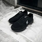 SİYAH KADIN GÜNLÜK FİLE MODELLİ SPOR AYAKKKABI