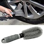 Oto Lastik Jant Temizleme Fırçası 1 Adet - GREY