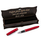 Hediyelik Özel Ahşap Kutuda Kalem