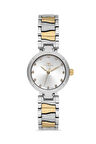 Ferro FL21617AWT-D Quartz Çelik Altın/Gri 26 mm Kadın Kol Saati