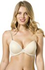 Le Jardin 7050-B Destekli-Balenli Micro Kaplı Silikonlu Sütyen