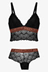 Koza Danger Yazılı Süngerli Bralet Takım - 80227