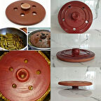 Dolma Sarma Taşı Kapağı 23 Cm - Meşhur Avanos Toprağından Delikli Dolma Taşı- Yaprak Sarma Güveç Kapak 23 Cm