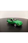 1:36 Porsche 911 Turbo Diecast Çek Bırak Model Araba