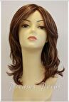 Orta Boy Sentetik Peruk Katlı Kesim