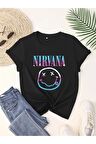 Nirvana Baskılı Unisex Tişört - İkonik Rock Tarzı