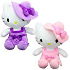 Çocuk Peluş Hello Kitty Elbiseli Şapkalı 36 cm