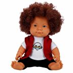 TWOX Nessiworld Kıvırcık Saçlı Curly Bebek 35 cm