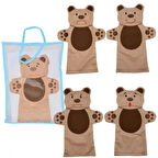 Çocuk AND-5005 Yüz İfadeleri Kukla Seti 6'Lı -Anadolu