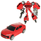 Eğitici Çocuk Transformer Police Robotları