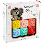 Çocuk Vinyland Soft Aktivite Küpler Koala 7'li Set 661914